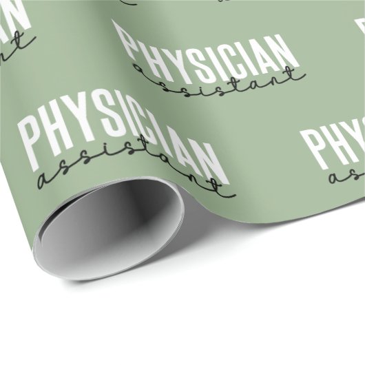 Artsenassistent PA Afstuderen Cadeaupapier (Rol Hoek)