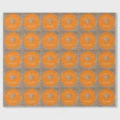Artsenassistent PA Afstuderen Oranje Zilver Cadeaupapier (Vlak)