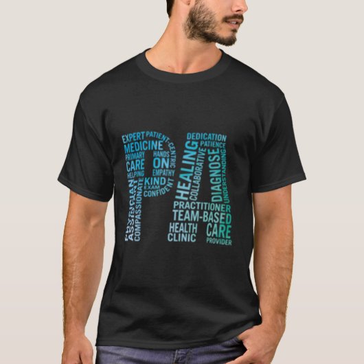 Artsenassistent PA Medische Student T-shirt (Voorkant)