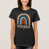 Artsenassistent Regenboogwaardebepaling essentieel T-shirt (Voorkant)