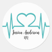 Artsenbal Ronde Sticker (Voorkant)