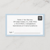 Artsenglimlachen | Medische Logo Visitekaartje (Achterkant)