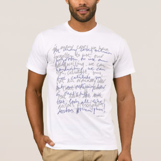 Artsenhandschrift T-shirt