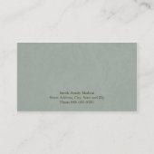 ArtsenVisitekaartje Visitekaartje (Achterkant)