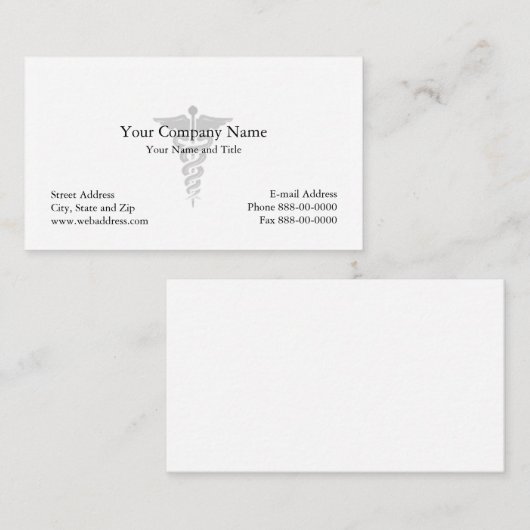 ArtsenVisitekaartje Visitekaartje (Voorkant / Achterkant)