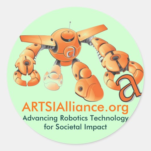 ARTSI Sticker Sheet (Voorkant)