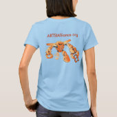 ARTSI "T-Shirt voor vrouwen" T-shirt (Achterkant)