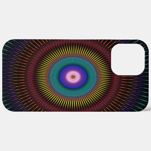 Artskop kaleidoscoop patroon Case-Mate iPhone case (Achterkant / Rechts)