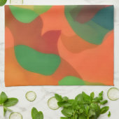 Artsy Abstract and Colorful Kitchen Towel Theedoek (Gevouwen)