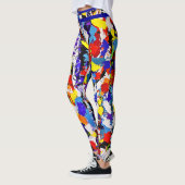 Artsy Abstract Leggings (Links)