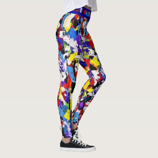 Artsy Abstract Leggings (Rechts)