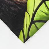 Artsy Abstract Oerwoud Gorilla Fleece Deken (Hoek)