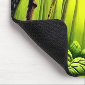 Artsy Abstract Oerwoud Gorilla Muismat (Hoek)