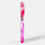 Artsy Abstract Summer Neon Pink Paarse Tie Dye Case-Mate iPhone Case (Achterkant / Rechts)