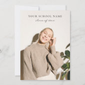 Artsy Abstract Waterverf Fotogradatie Partij Kaart (Achterkant)