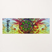 Artsy abstract yoga mat (Achterkant (horizontaal))