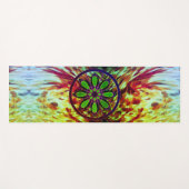 Artsy abstract yoga mat (Voorkant (horizontaal))