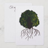 Artsy Afro Roots Collage van culturele identiteit Feestdagenkaart (Voorkant / Achterkant)