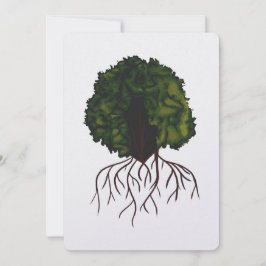 Artsy Afro Roots Collage van culturele identiteit Feestdagenkaart