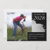 Artsy Afstuderen | Abstracte foto van Splash 2 opl Aankondiging (Voorkant)