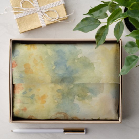 Artsy  Alice in Wonderland Waterverf verf Tissuepapier (Geschenk)