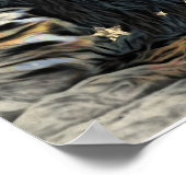 *~* Artsy AP23 Artistic Celestial BOLD LION Postc Poster (Hoek)