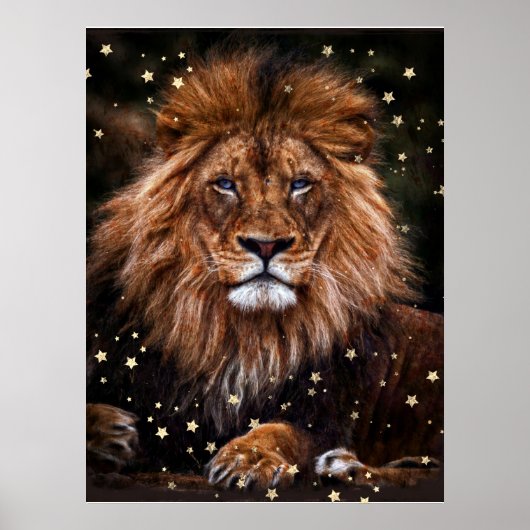 *~* Artsy AP23 Artistieke hemellichamen tegen de m Poster (Voorkant)