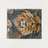 *~* Artsy AP23 Artistieke Keltische BOLD LION Wandkleed (Voorkant (horizontaal))