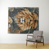 *~* Artsy AP23 Artistieke Keltische BOLD LION Wandkleed (In Situ (horizontaal))