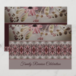 Artsy Aquarel Bloemen Kaart