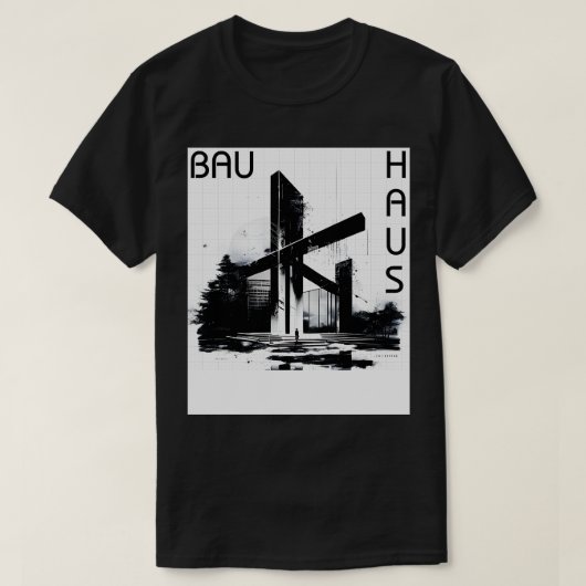 Artsy Architecture 03 BW T-shirt (Design voorkant)