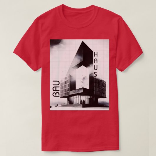 Artsy Architecture 05 BW T-shirt (Design voorkant)