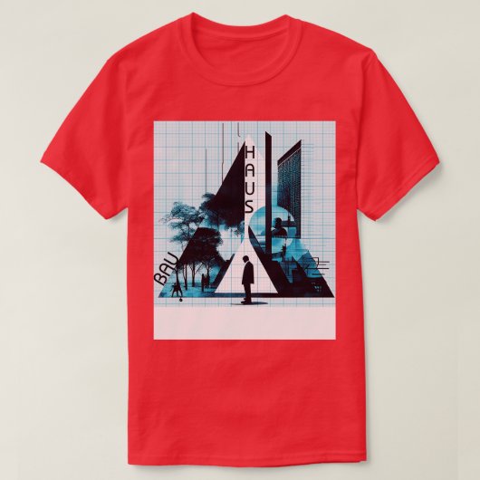 Artsy Architecture 06 BlW T-shirt (Design voorkant)