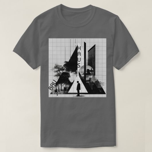 Artsy Architecture 06 BW T-shirt (Design voorkant)