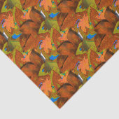 Artsy Autumn Leaves Tissuepapier (Detail)