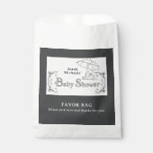 Artsy Baby Shower Bedankzakje (Voorkant)