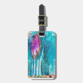 Artsy Bagagelabel (Voorkant verticaal)