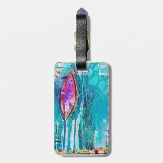 Artsy Bagagelabel (Achterkant verticaal)