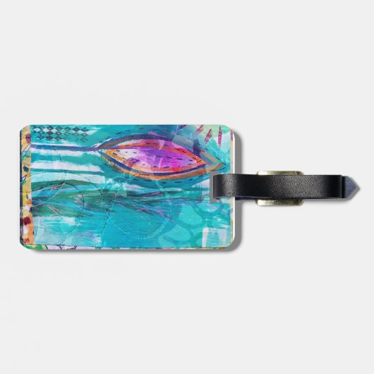 Artsy Bagagelabel (Achterkant horizontaal)