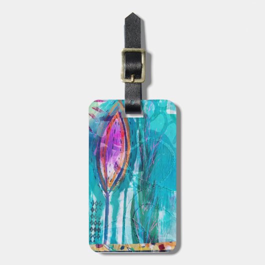 Artsy Bagagelabel (Voorkant verticaal)