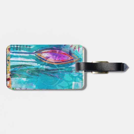 Artsy Bagagelabel (Achterkant horizontaal)