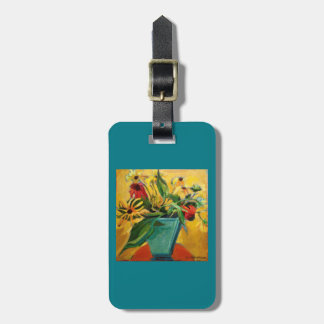 artsy bagagelabel purse label of sleutelketen