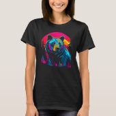 Artsy Bear Face Spirit Animal T-shirt (Voorkant)