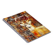 Artsy Beauful Deer Buck Prayer Journal Notitieboek (Rechterzijde)