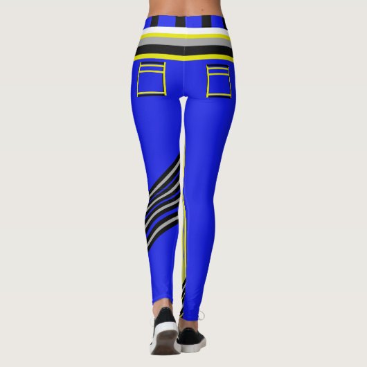 Artsy Belt Gesp Leggings (Achterkant)
