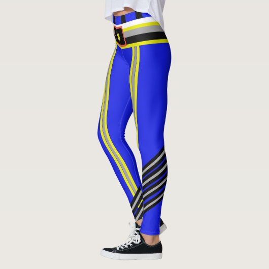 Artsy Belt Gesp Leggings (Links)