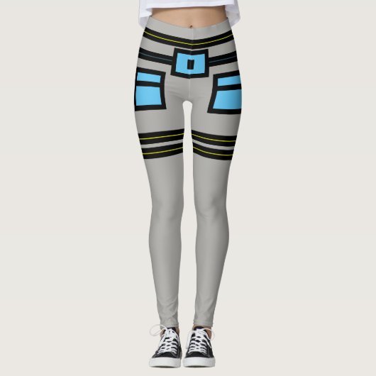 Artsy Belt Leggings (Voorkant)