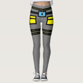 Artsy Belt Leggings (Voorkant)