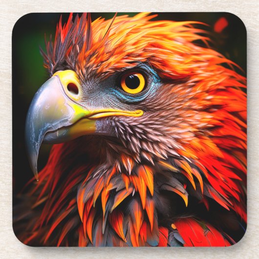 Artsy Bird Bier Onderzetter (Voorkant)