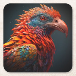 Artsy Bird Kartonnen Onderzetters